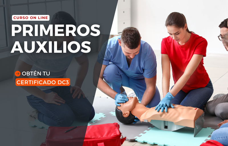 Curso presencial de primeros auxilios y RCP